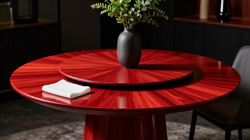 Mantén tu mesa redonda elegante y cuidada