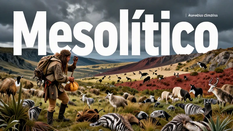 Impacto climático en Mesolítico