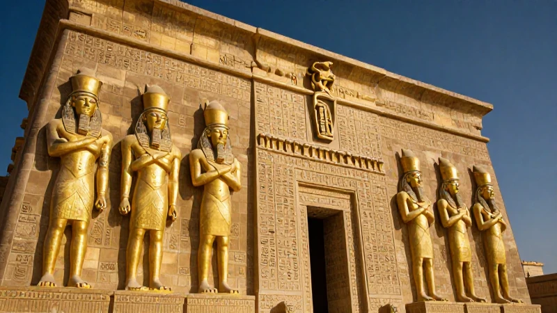 Mesopotamia: Historia, Culturas y Ubicación en la Antigüedad 5 Zigurat mesopotámico real con dioses dorados