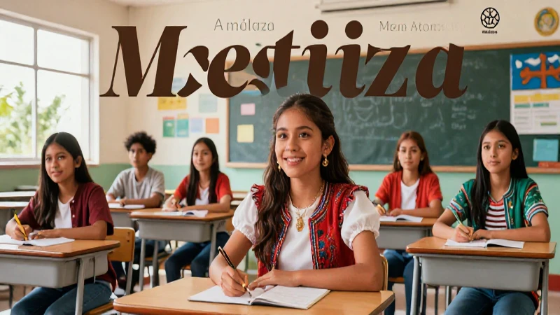 Clase mexicana moderna y vibrante