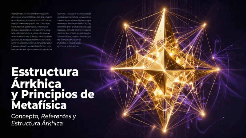 Estructura metafísica árcica en oro
