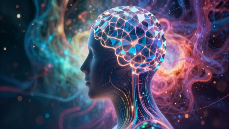 Metáfora visual del pensamiento humano avanzado