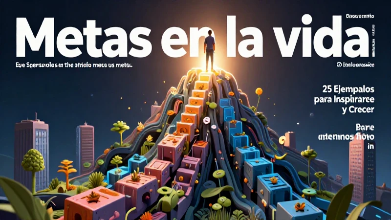 Metas en la vida: 25 Ejemplos para Inspirarte y Crecer 12 Superando obstáculos, alcanza tus metas