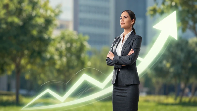 Metas en la vida: 25 Ejemplos para Inspirarte y Crecer 6 Mujer exitosa proyectando un crecimiento brillante