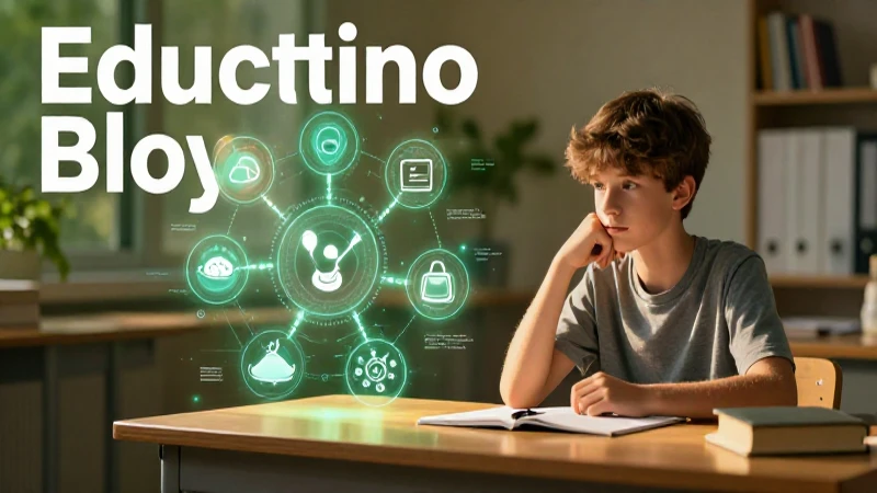 Estudiante y ciencia en portada educativa