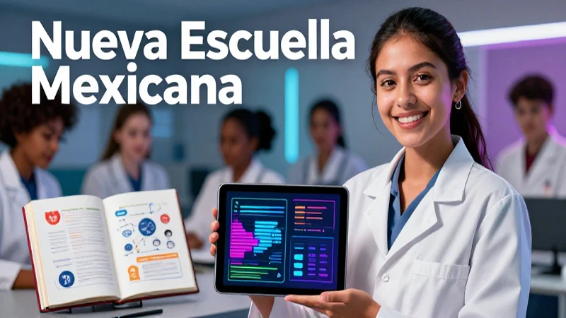 Investigador mexicano joven con visualización de datos