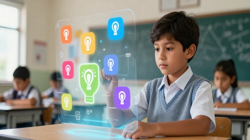 Metodologías de aprendizaje innovadoras en la escuela mexicana: ¡Descúbrelas! 5 Estudiante interactúa con aprendizaje holográfico moderno