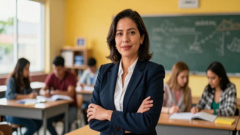 Metodologías de aprendizaje innovadoras en la escuela mexicana: ¡Descúbrelas! 7 Retrato profesional mexicano en aula moderna