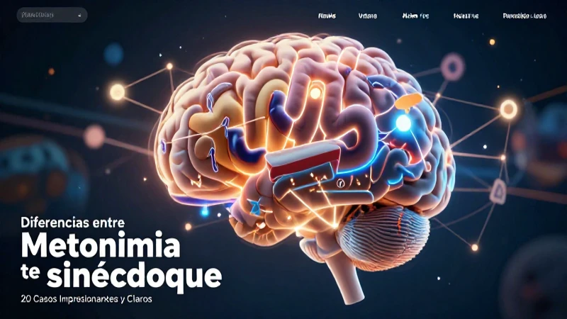 Guía conceptual de metonimia y sinécdoque