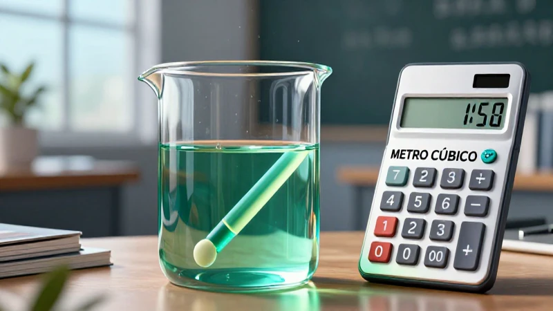 Conversor de metros cúbicos a litros