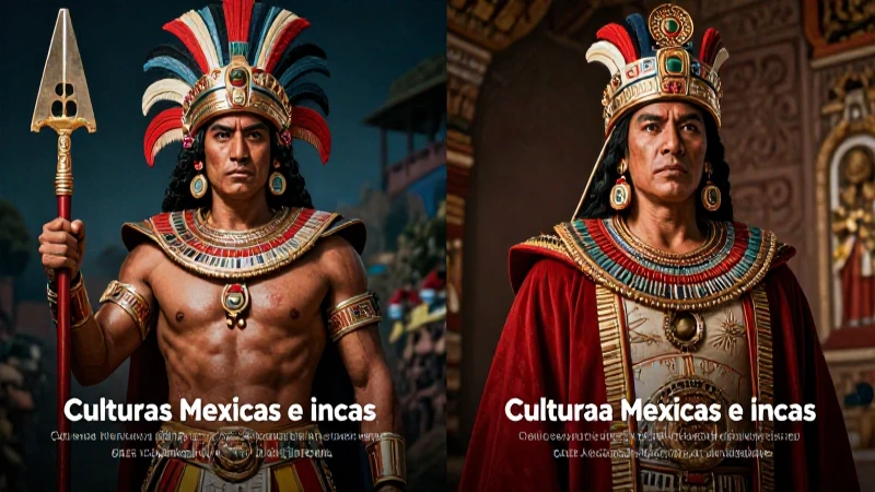Culturas mexicas e incas: historia, similitudes y diferencias 4 Diferencias entre mexicas e incas en arte y historia
