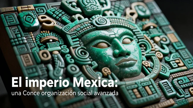 El imperio Mexica: una Conoce organización social avanzada 5 Organización social avanzada Mexica ilustrada