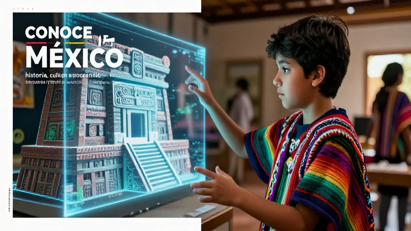 Estudiante interactúa con historia digital mexicana