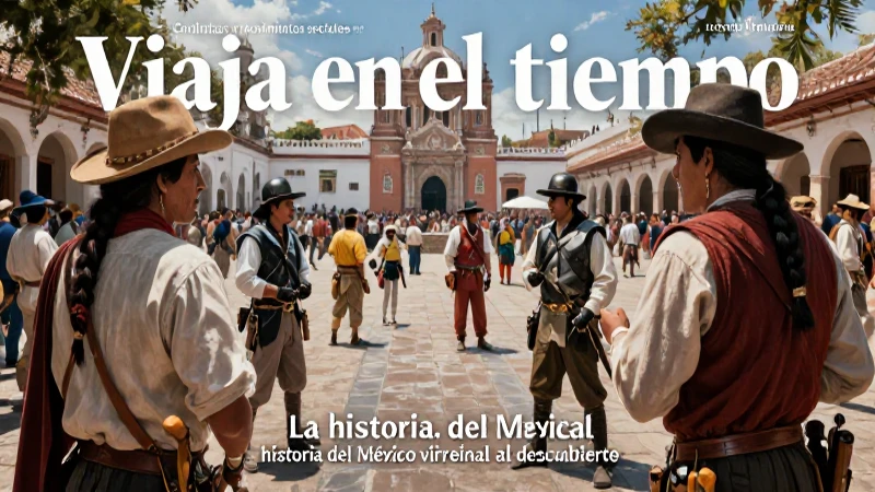 Viaja en el tiempo: La historia del México virreinal al descubierto 5 Rebeldes y guardias chocan en el mercado del México virreinal