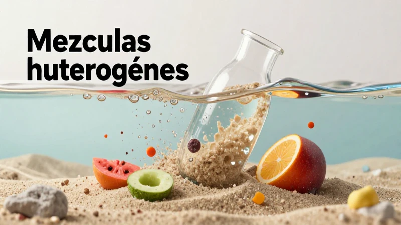 Aplicaciones cotidianas de mezclas heterogéneas