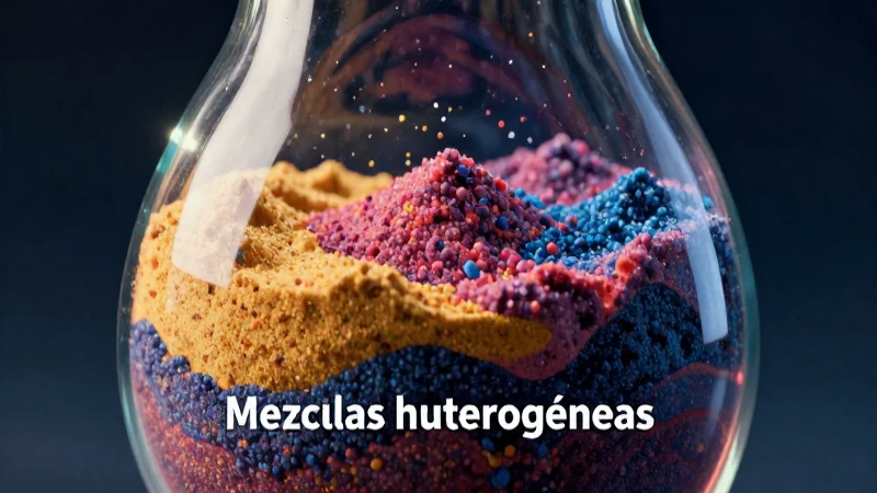 Mezclas heterogéneas: concepto, características y ejemplos