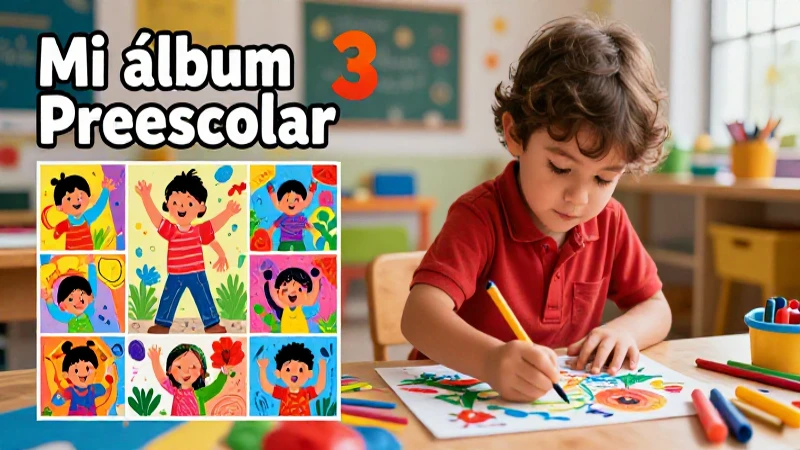 Revive momentos con mi álbum preescolar