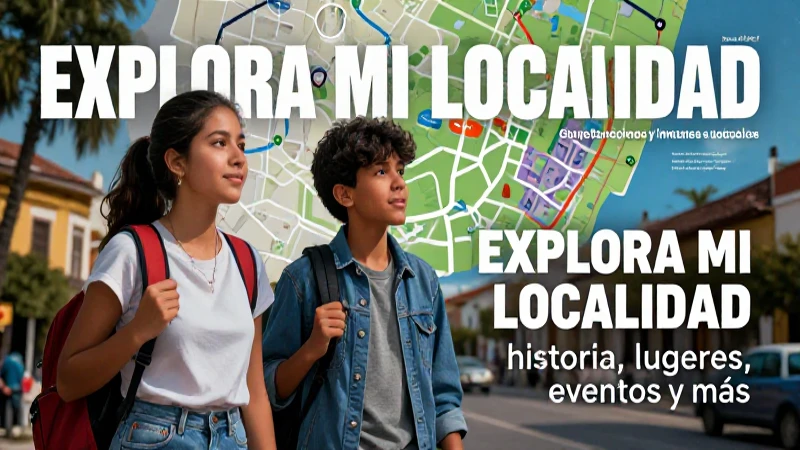 Explora "Mi Localidad": historia, lugares, eventos y más 8 Explorando comunidad segura con estudiantes mexicanos