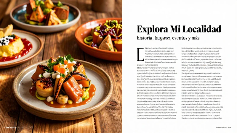 Explora "Mi Localidad": historia, lugares, eventos y más 6 Explora restaurantes mexicanos destacados con una estética cinematográfica