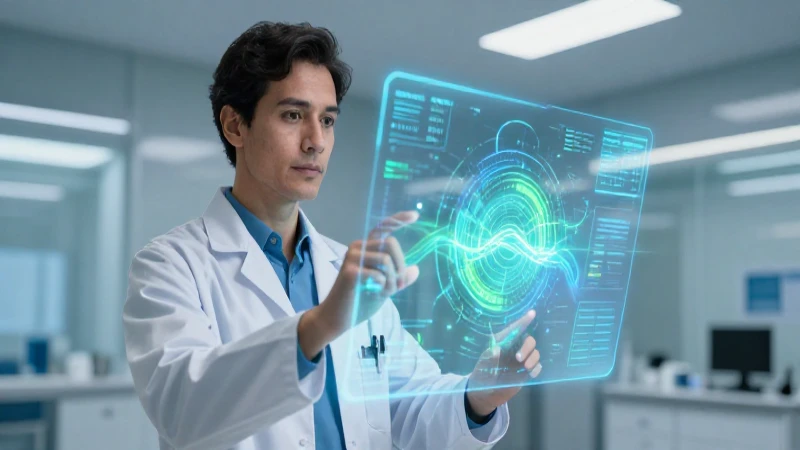 Experto usa holograma médico avanzado