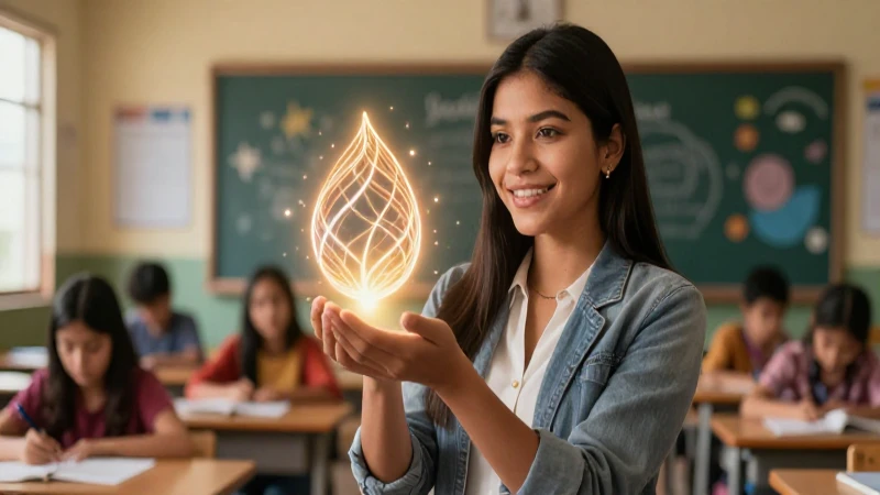 Educadora apasionada presenta conocimiento en México