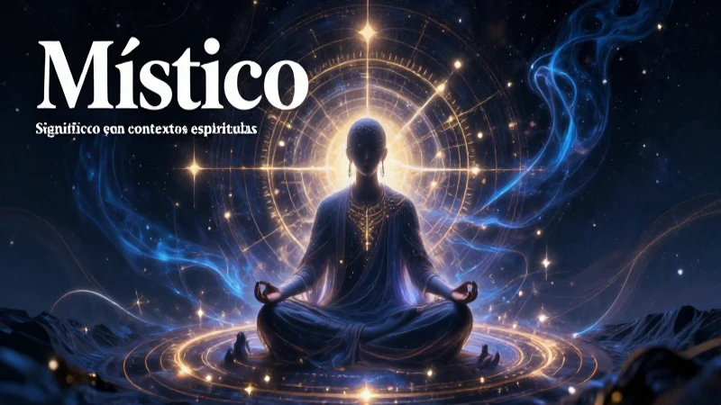 Místico: Definición y concepto del significado profundo 3 Místico: concepto profundo espiritual e ilustrado