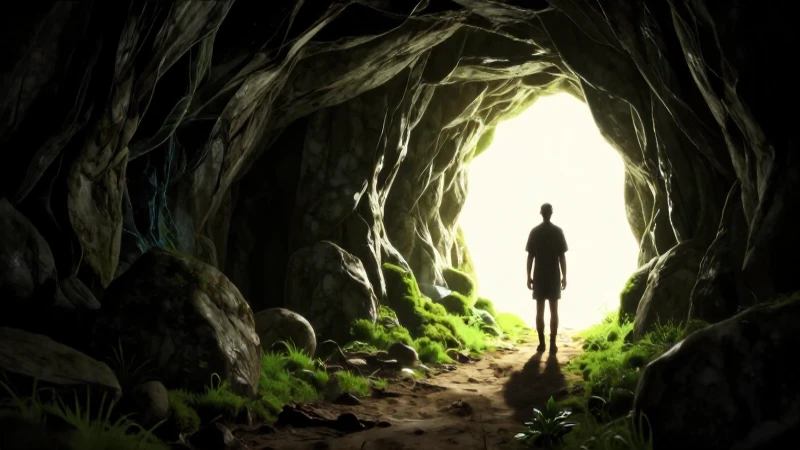 Mito de la caverna: qué nos enseña sobre realidad e ilusión 3 El prisionero sale de la oscuridad a la luz