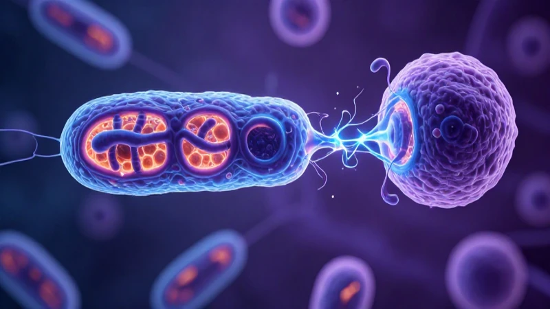 Mitocondria: Concepto, Origen, Función y Estructura Clave 3 Fusión energética de bacteria con mitocondria brillante
