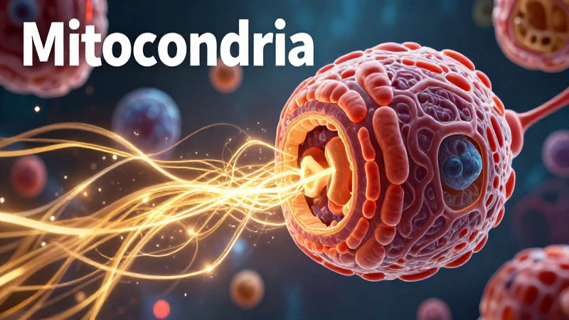 Mitocondria: Concepto, Origen, Función y Estructura Clave 4 Las mitocondrias generan energía celular