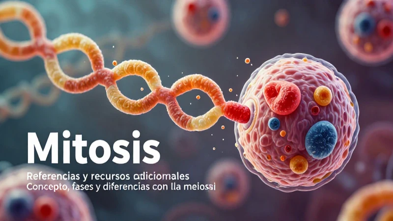Mitosis: Concepto, fases y diferencias con la meiosis 5 Mitosis: render 3D educativo y detallado