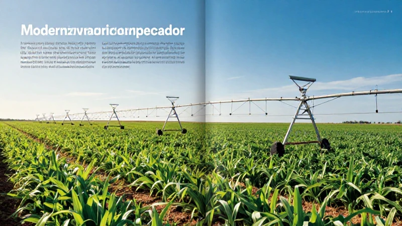 Moderniza la agricultura con tecnología y crecimiento