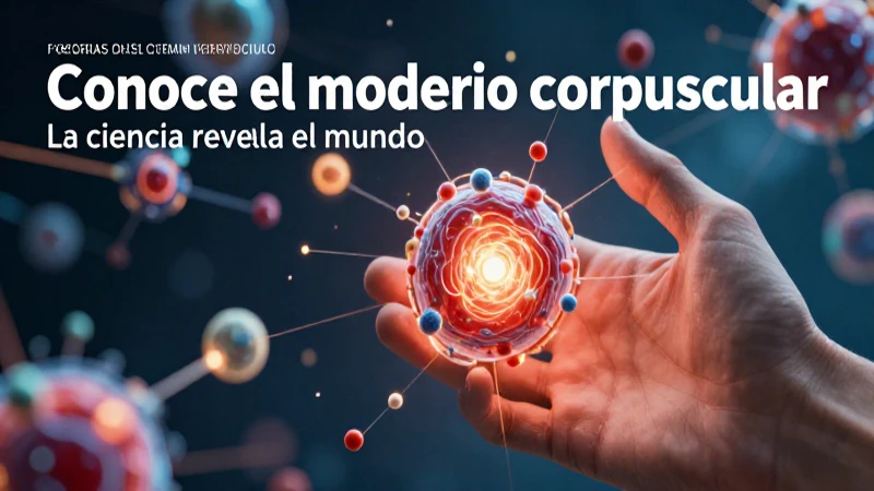 Conoce el modelo corpuscular: la ciencia revela el mundo 4 Críticas visuales al modelo corpuscular científico