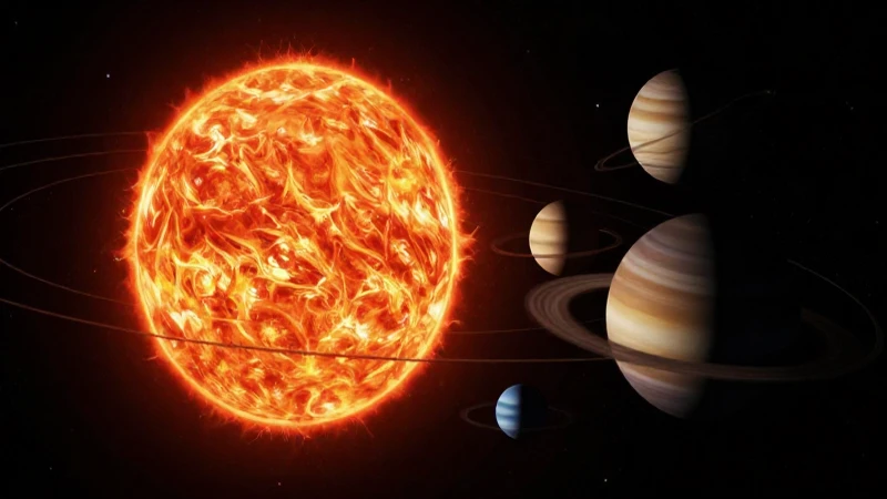 Ilustración celestial moderna de ciencia
