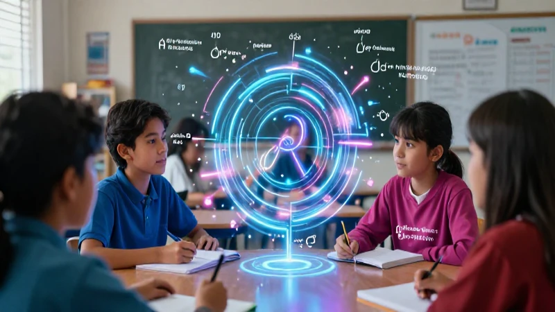 Ilustración educativa sobre verbos y gramática