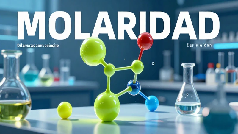 Diferencias entre molaridad y molalidad