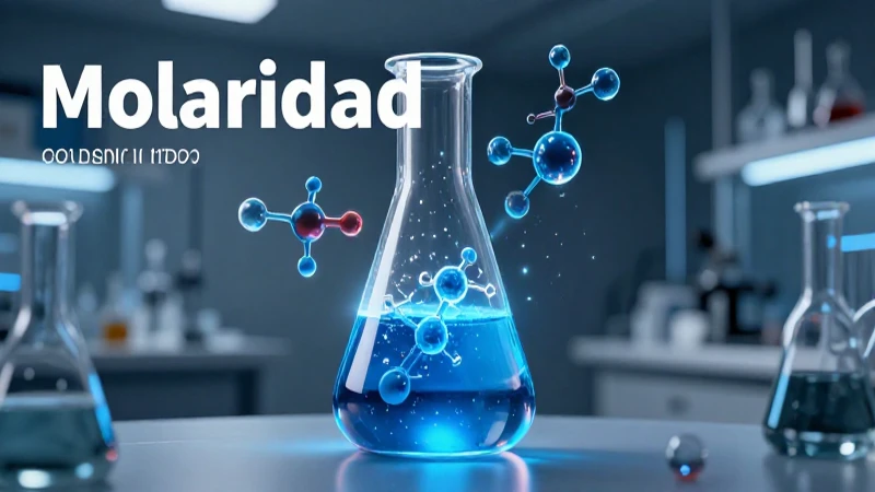 Molaridad: Definición, ejemplos y concepto explicado