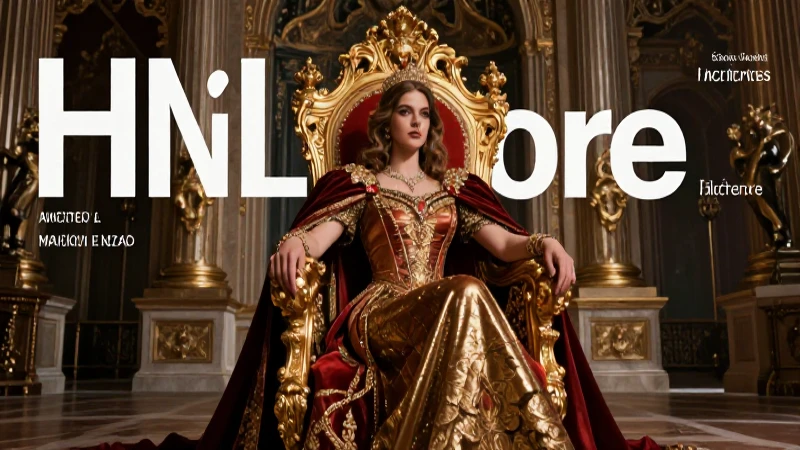 Monarquía absoluta: historia y características en análisis 5 Reina majestuosa en trono dorado y lujoso