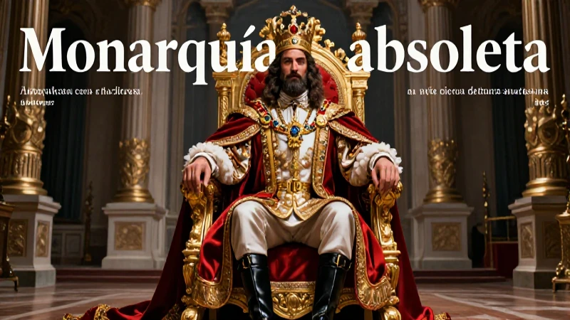 Monarquía absoluta: historia y características en análisis 3 Historia y poder de la monarquía absoluta