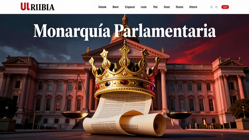 Ilustración sobre la Monarquía Parlamentaria
