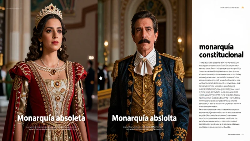 Monarquías: diferencias, conceptos, tipos y ejemplos actuales