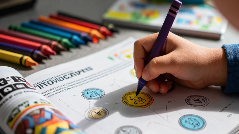 Monedas para colorear: Imprime y diviértete con 5 pesos 3 Mano infantil coloreando arte educativo moderno
