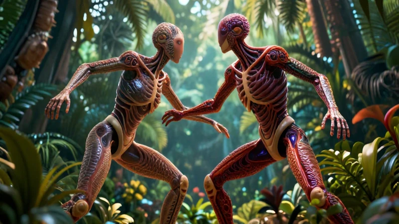 Qué es la monogamia y cuáles son sus críticas y bases 4 Drama biológico hiperrealista en entorno tropical