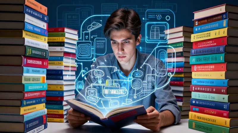 Académico concentrado con estructura de conocimiento