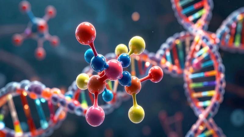 Monómero: definición, tipos y concepto explicado claramente 7 Arte conceptual molecular vibrante de biología
