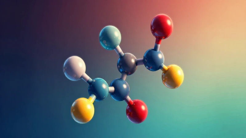 Monómero: definición, tipos y concepto explicado claramente 9 Estructura molecular vibrante sobre fondo de conocimiento educativo
