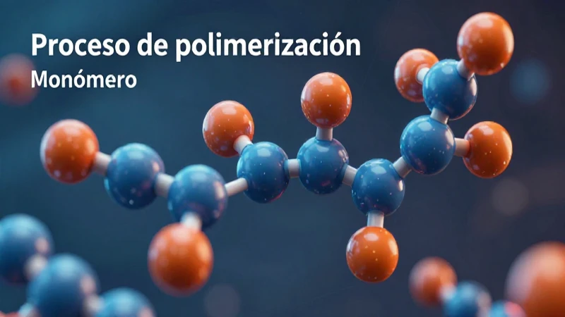 Monómero: definición, tipos y concepto explicado claramente 5 Polimerización: monómeros formando polímeros