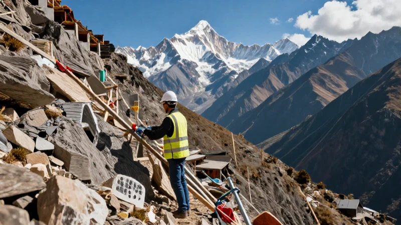 Retos y dificultades de construcción en montañas