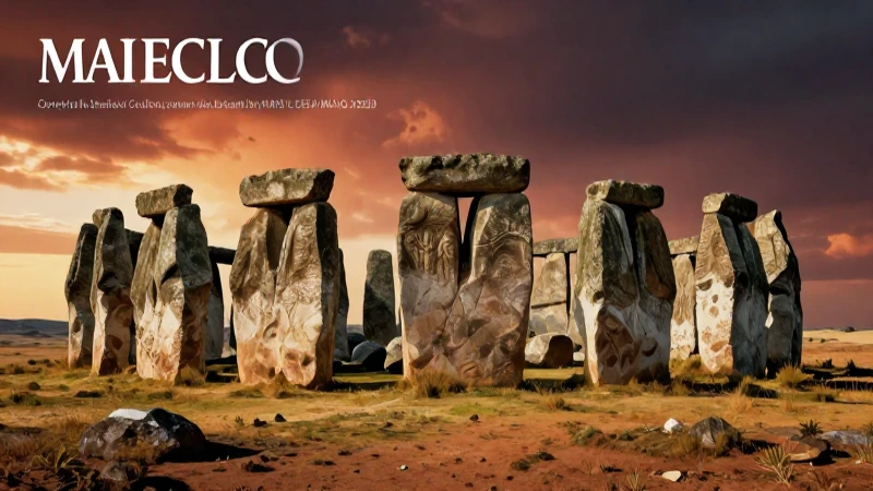 Monumentos megalíticos: definición, clasificación y concepto 6 Círculo de megalitos prehistórico impactante y profesional