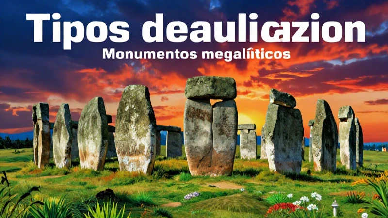 Monumentos megalíticos: definición, clasificación y concepto 4 Megalitos: Tipos, monumentos y conceptos de piedra antiguos