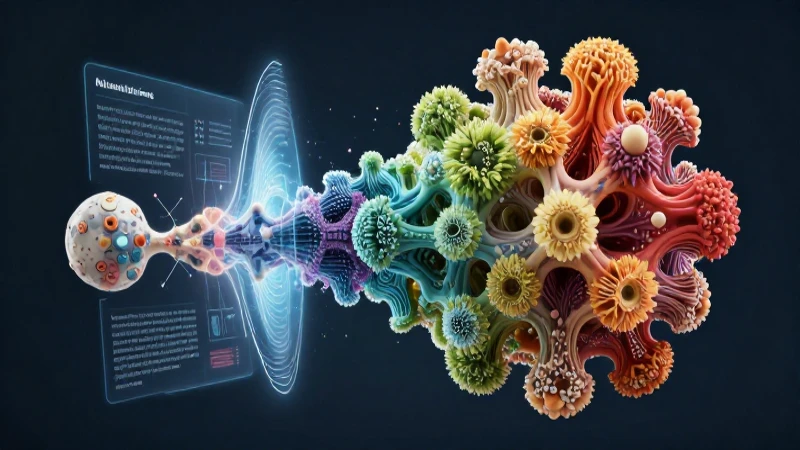 Estructura orgánica y lingüística en holograma